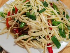 清炒茭白-阿葉农家饭店