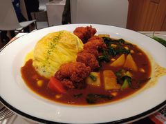 炸鸡块咖喱蛋包饭-池奈·咖喱蛋包饭(熙地港店)