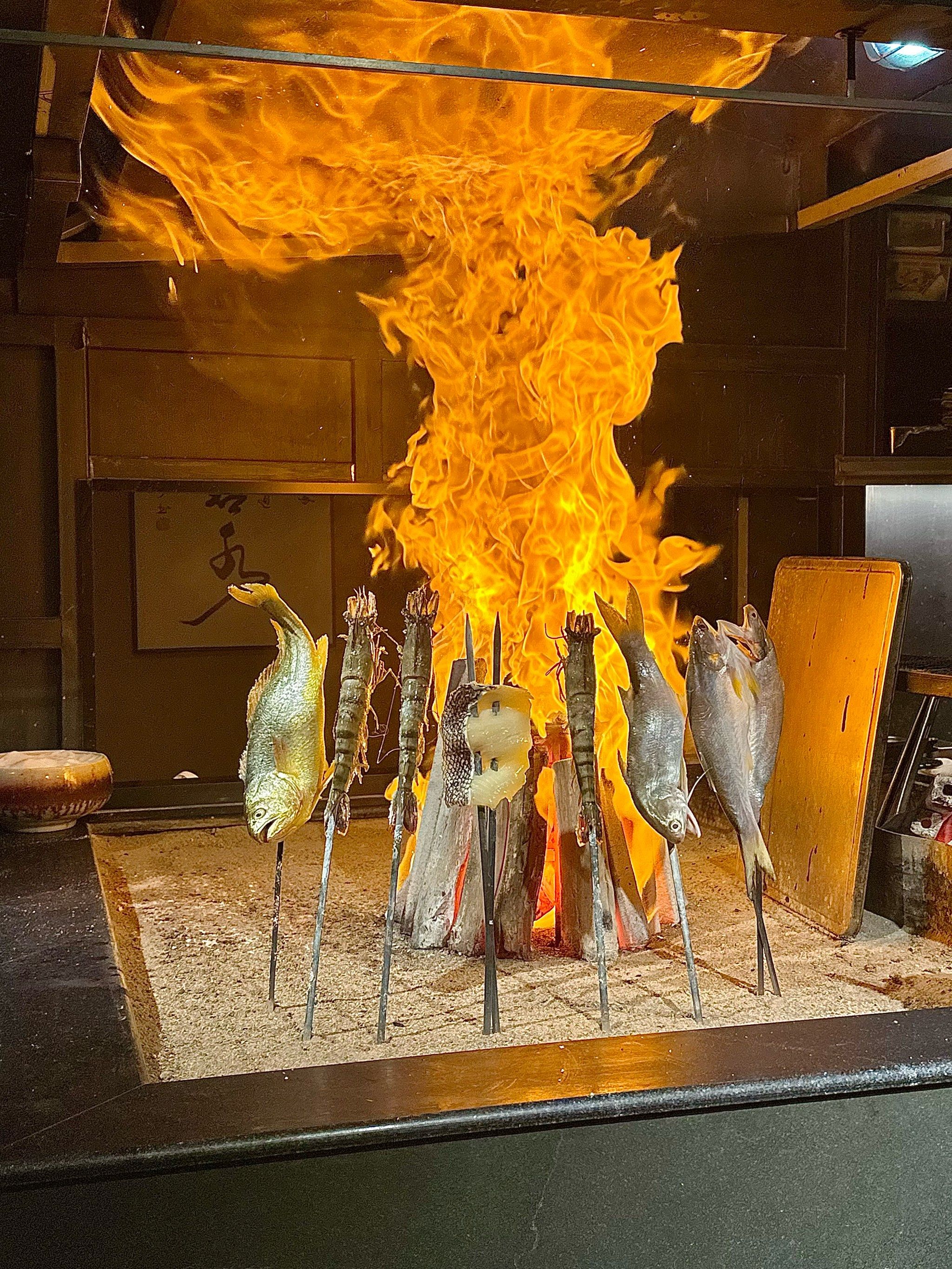 在南京见世面了!日式炉端烧!