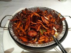 铁板八珍菌-益民清真美食城
