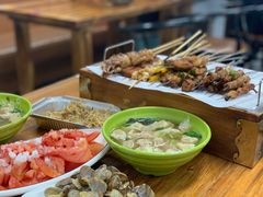 -二红烧烤排骨串(麦岛店)