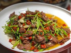 小炒黄牛肉-阳光家常菜(泉城路店)