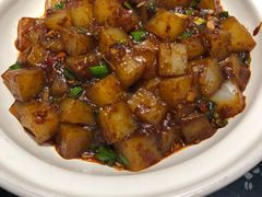 炒凉粉-蓝田印象