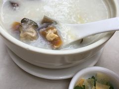 蚝豉皮蛋肉片粥-顺丰轩园林酒家(天河店)