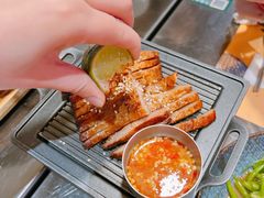 炭烧秘制猪颈肉-simply thai天泰(萧山万象汇店)