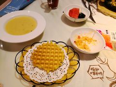 玉米浓汤-豪客来牛排(中央花苑店)