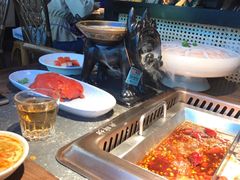 自助取餐区-老牌坊云南鱼豆花火锅(哈西万达店)