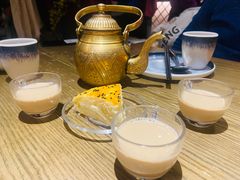 新鲜现煮新疆奶茶-那时新疆·若羌(经纬汇店)