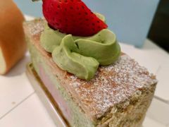 抹茶草莓拿破仑-KNOTKNOT珞珞·日式甜品(K11店)