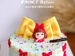 -卡比儿童蛋糕·心意定制·低脂零卡糖动物奶油FancyBALLOON(滨海店)