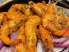 金蒜铁板烤大虾-南京大牌档(香港广场店)