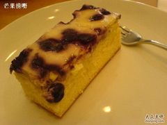 蓝莓芝士蛋糕-榖屋house of flour(张江首店)