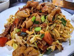 牛肉大肠炒面-荣荣面馆(丹溪大道店)