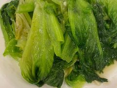 白灼生菜-天鲜阁·海鲜粤菜·33年老字号(石槎白云站店)