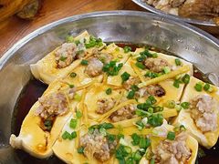 煎酿豆腐-香竹农庄•传统竹筒饭(十年店)