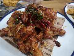 酱油炸鸡腿-BHC炸鸡(明洞总店)
