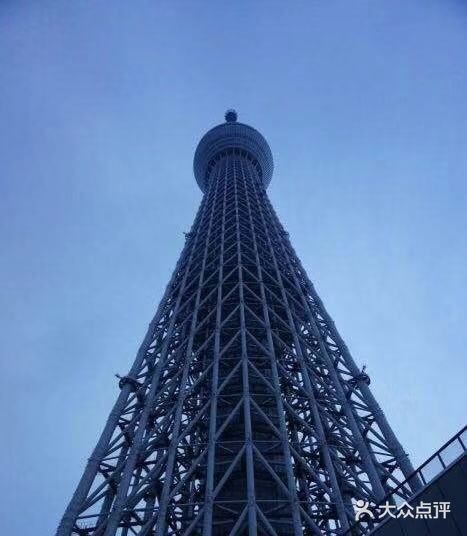 日本东京晴空塔超美的