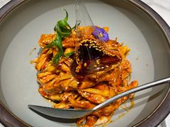 敲糖棒棒鸡-辛香汇·现炒川菜(淮海路百盛店)