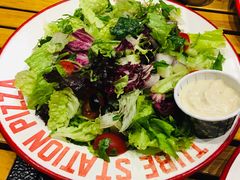 绿色沙拉-Tubestation站点比萨(五道营店)