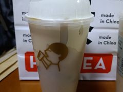 芋泥波波牛乳茶-喜茶(中山利和新地店)