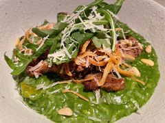 牛排青酱松子炖饭-夏朵花园(复兴西路店)