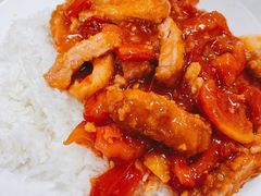 番茄猪扒饭-好好滋味茶餐厅