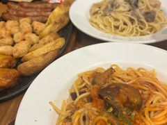 菌菇培根奶油意面-萨莉亚意式餐厅(新塘永旺梦乐城店)