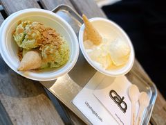 椰子波波冰淇淋-cab意式gelato冰淇淋
