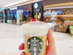 焦糖慕斯燕麦拿铁-星巴克(天津SM城市广场店)