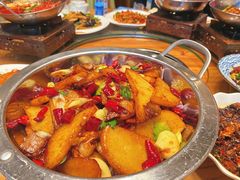 干锅土豆片-湖南文氏湘菜馆(顺河高架路店)