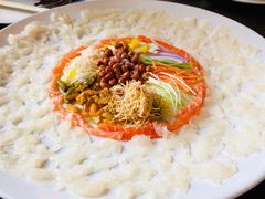三文鱼鱼生捞起-猪肉婆私房菜(容桂总店)