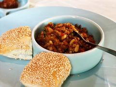 松仁鸡米叉子饼-夜上海(新天地店)