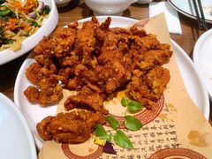 软炸羊羔肉-将相和·海鲜蒸饺大连菜