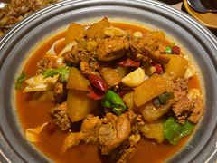 公路沙湾大盘鸡-耶里夏丽·新疆菜·28年喀什老馆(田林东路店)