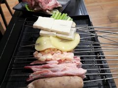 -長壹旋转烤吧 农家鸡火锅