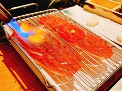 生牛肉火炙寿司-舞漁日料美人胶原锅(陆家嘴中心店)