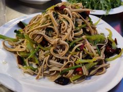 辣炒豆腐皮-老王家烧烤(饮虎池街店)