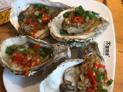 烤湛江生蚝-木屋烧烤(万德庄店)