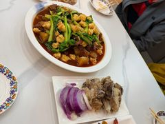 -马旭土鸡焖花卷新疆菜大盘鸡·真域顺西域美食(天马大道店)