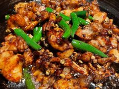 酱爆石锅蛙-绿茶餐厅(王府井永宁门店)