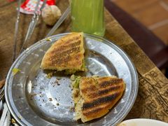 夹葱烤饼-清真·馬坡二旦烧烤(人生一串拍摄店)