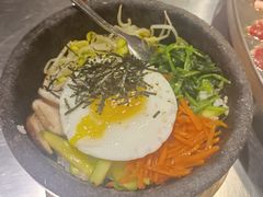 芝士石锅拌饭-哈哈碳都·牛肋条无限自助烤肉(台江万达店)