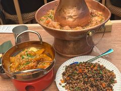 土司铜锅油焖牛肉-浩海火燒雲傣家菜(芮欧百货店)