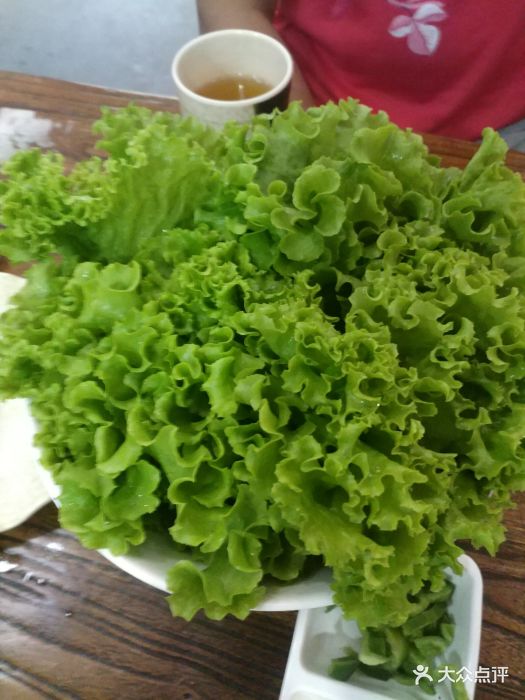 真牛烤肉生菜图片