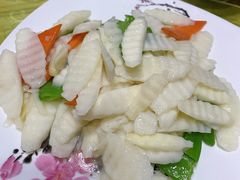 荷兰豆炒山药-春水锅贴·传统鲁菜(大明湖店)