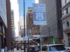 -66号公路起点牌