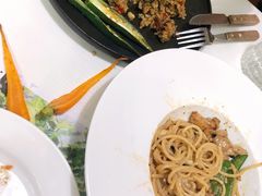 意式奶油培根蘑菇意大利面-娜娜家·Nana's restaurant(国金汇店)