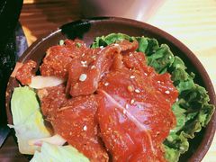 秘制香辣牛肉-胖记烤肉(江汉路店)