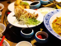 杭州传统葱包烩-老头儿油爆虾(胜利河美食街店)