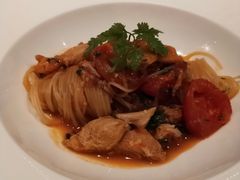 天使发丝面，虾仁，小番茄，海鲜汁-蝶舍·MAISON PAPILLON